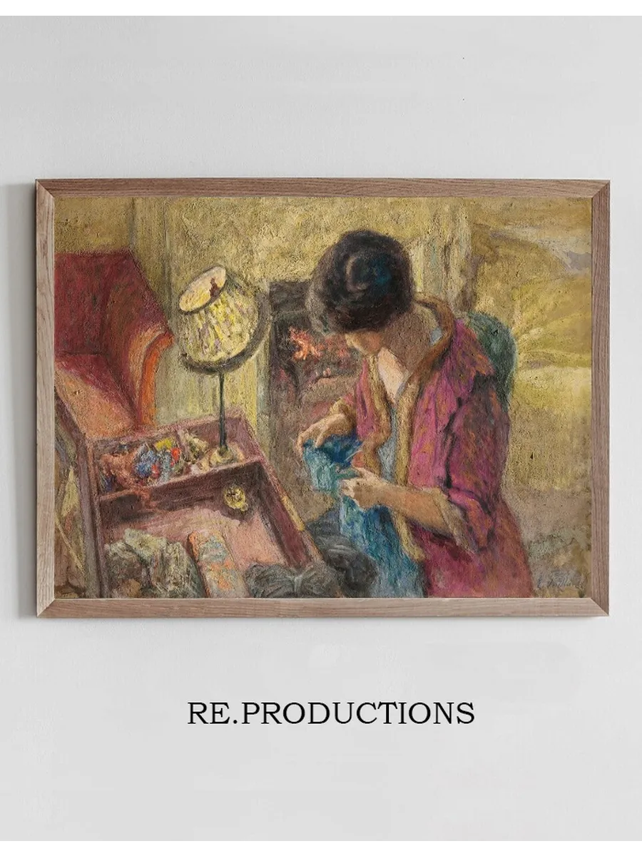 Le Petit Salon, Madame Hessel La Table Ouvrage (tude)
