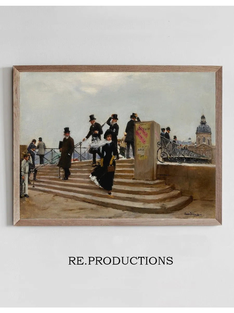 Le Pont Des Arts Par Grand Vent