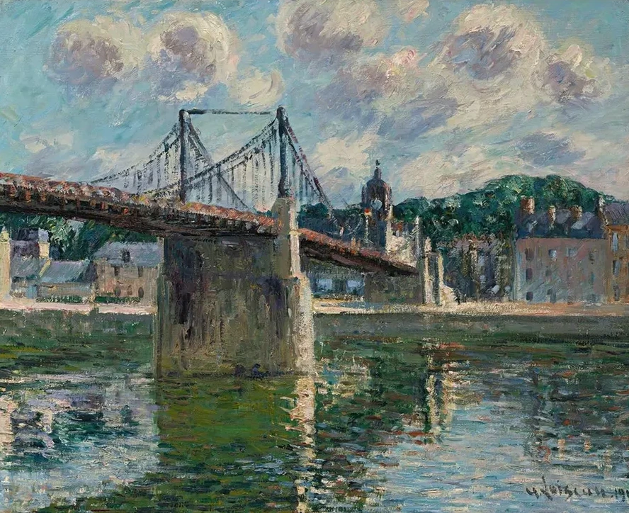 Le Pont Suspendu D elbeuf