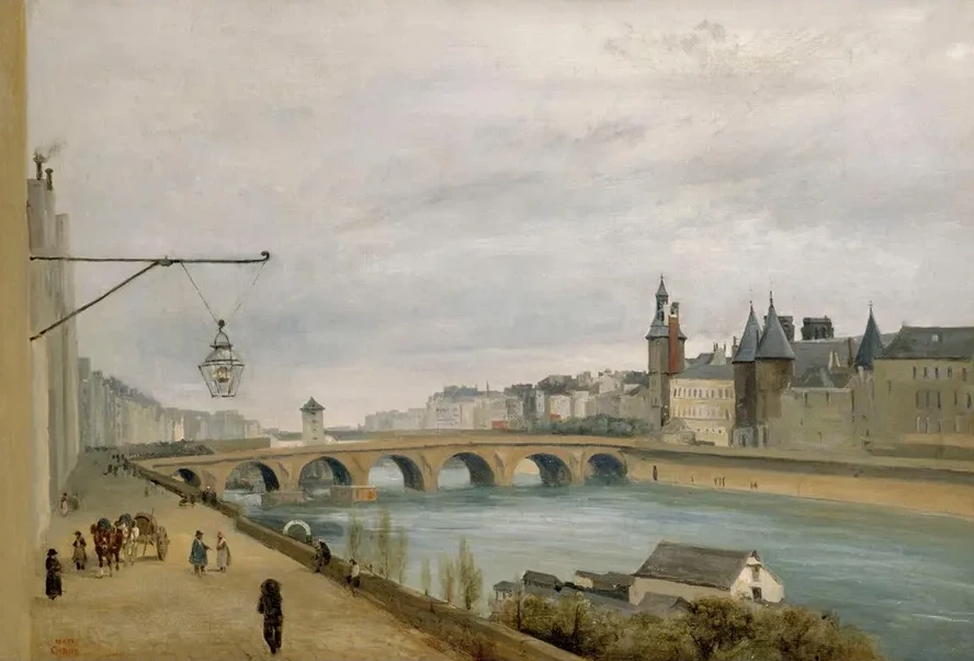 Le Pont au Change, vu du quai de Gesvres