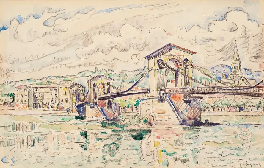 Le Pont de Bourg - Saint - And ol