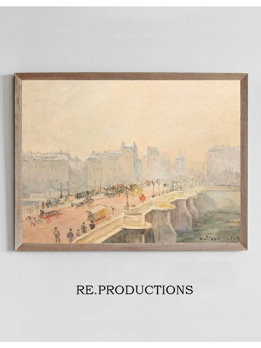 Le Pont - Neuf, Effet de Neige et Brouillard