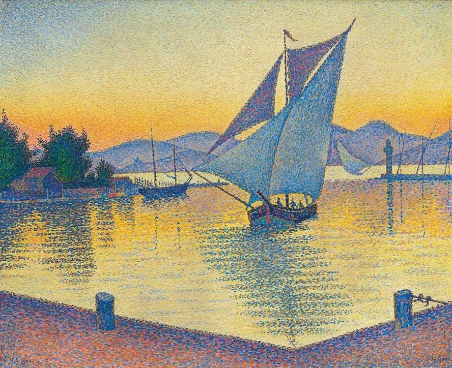 Le Port Au Soleil Couchant, Opus 236 (Saint - Tropez)