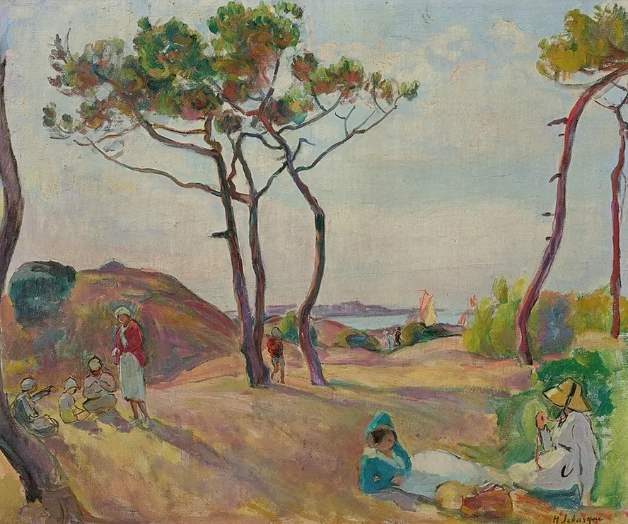 Le Pradet, les Pins Sur la Plage