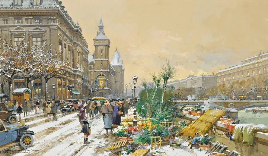 Le Quai Aux Fleurs Et La Conciergerie