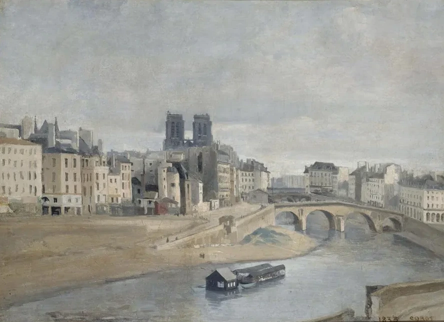 Le Quai des Orf vres et le Pont Saint Michel