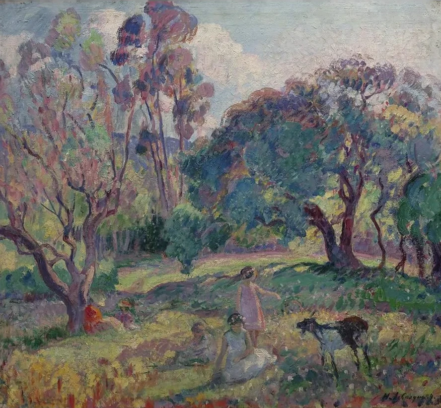 Le Repos Sous les Arbres