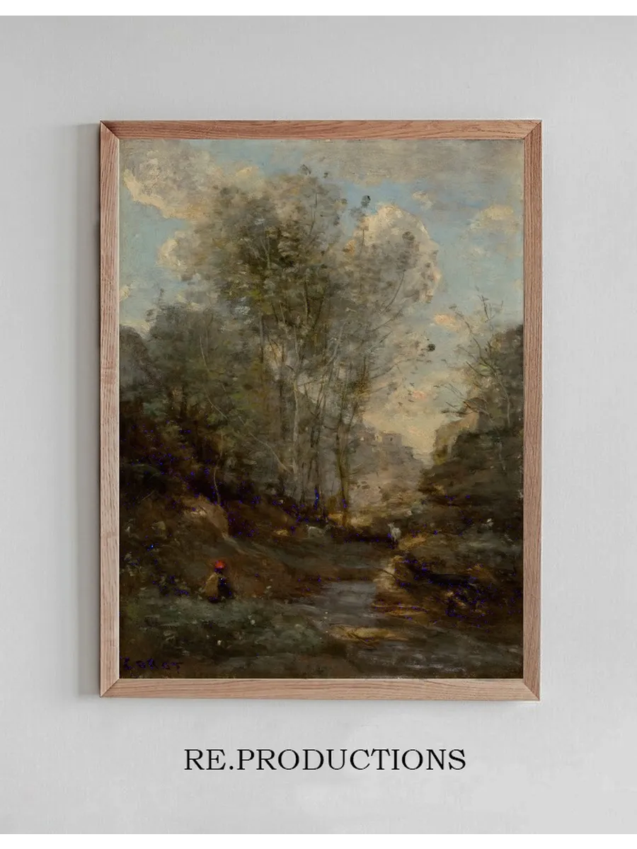 Le Vallon des Chevres (Souvenir du Lac de Garde)