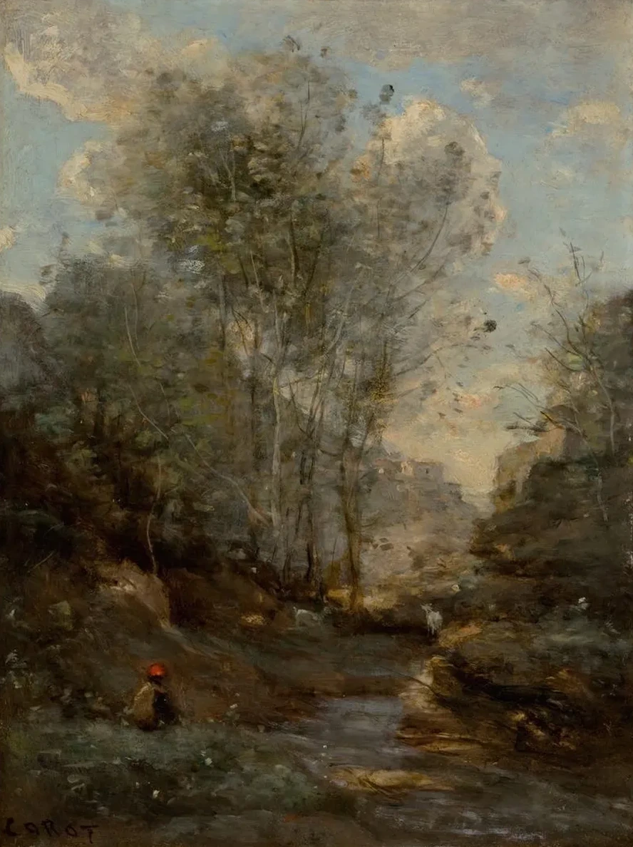 Le Vallon des Chevres (Souvenir du Lac de Garde)