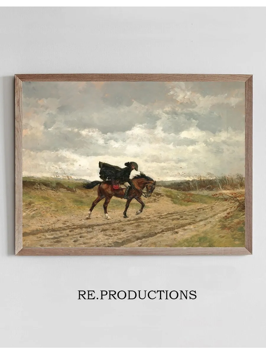 Le Voyageur (Le Marechal Ney A Cheval Luttant Contre Le Vent)