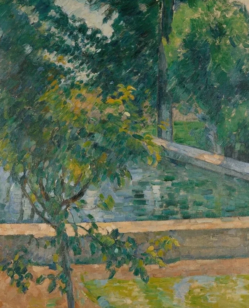 Le bassin du Jas de Bouffan (The Pool at Jas de Bouffan)