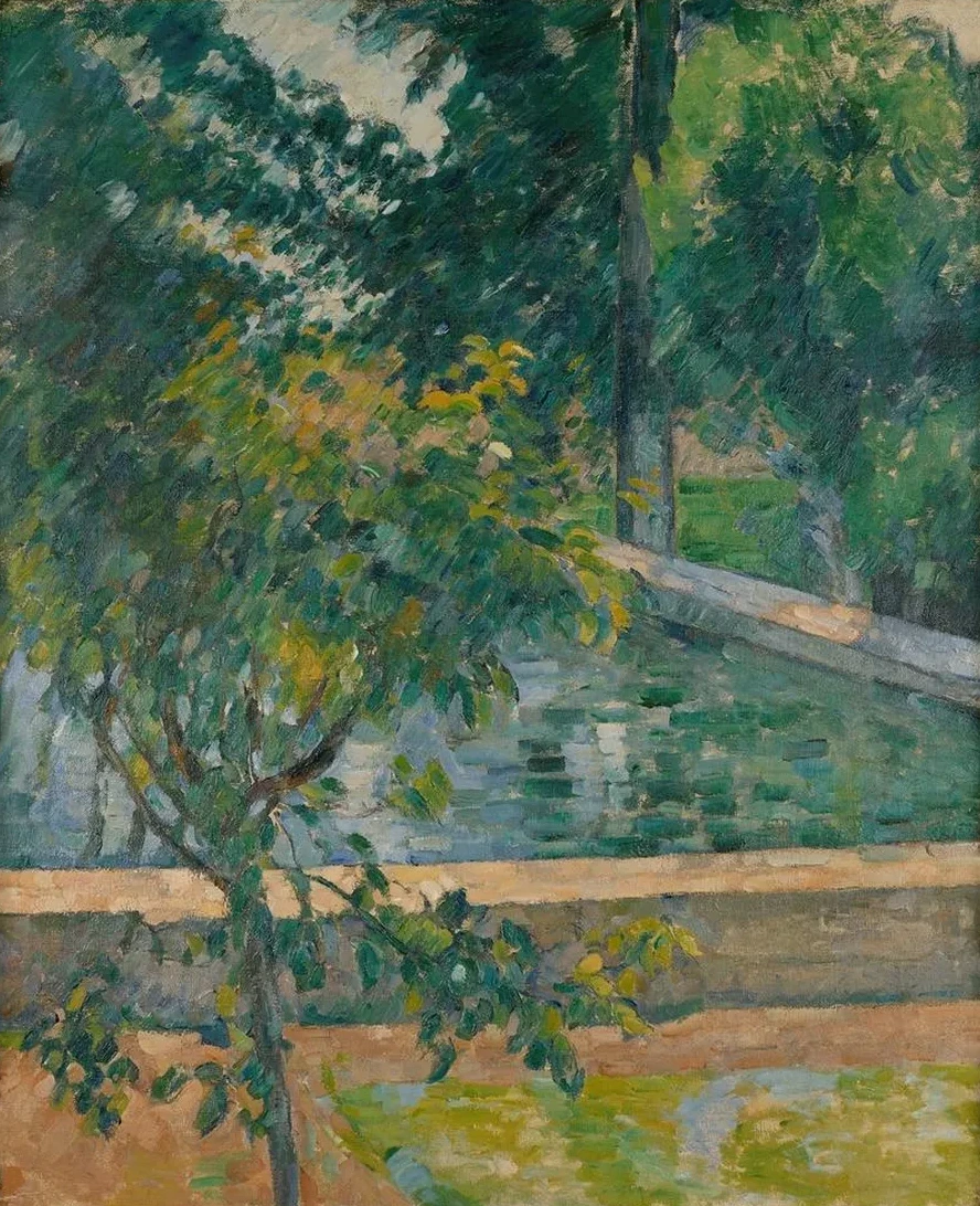 Le bassin du Jas de Bouffan (The Pool at Jas de Bouffan)