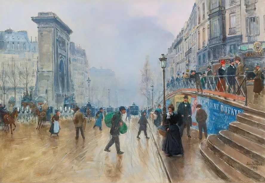 Le boulevard Saint - Denis Paris