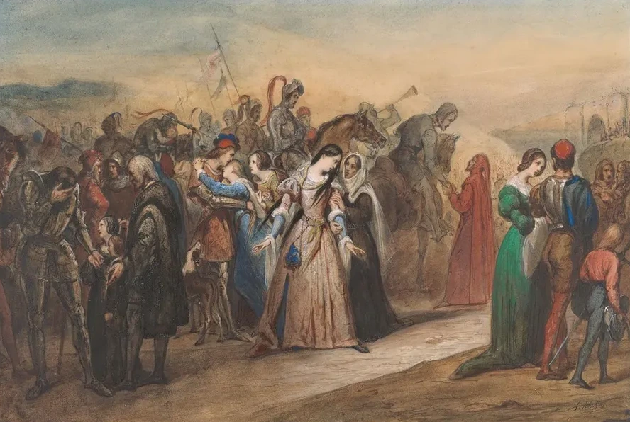 Le nore, or The Return of the Army