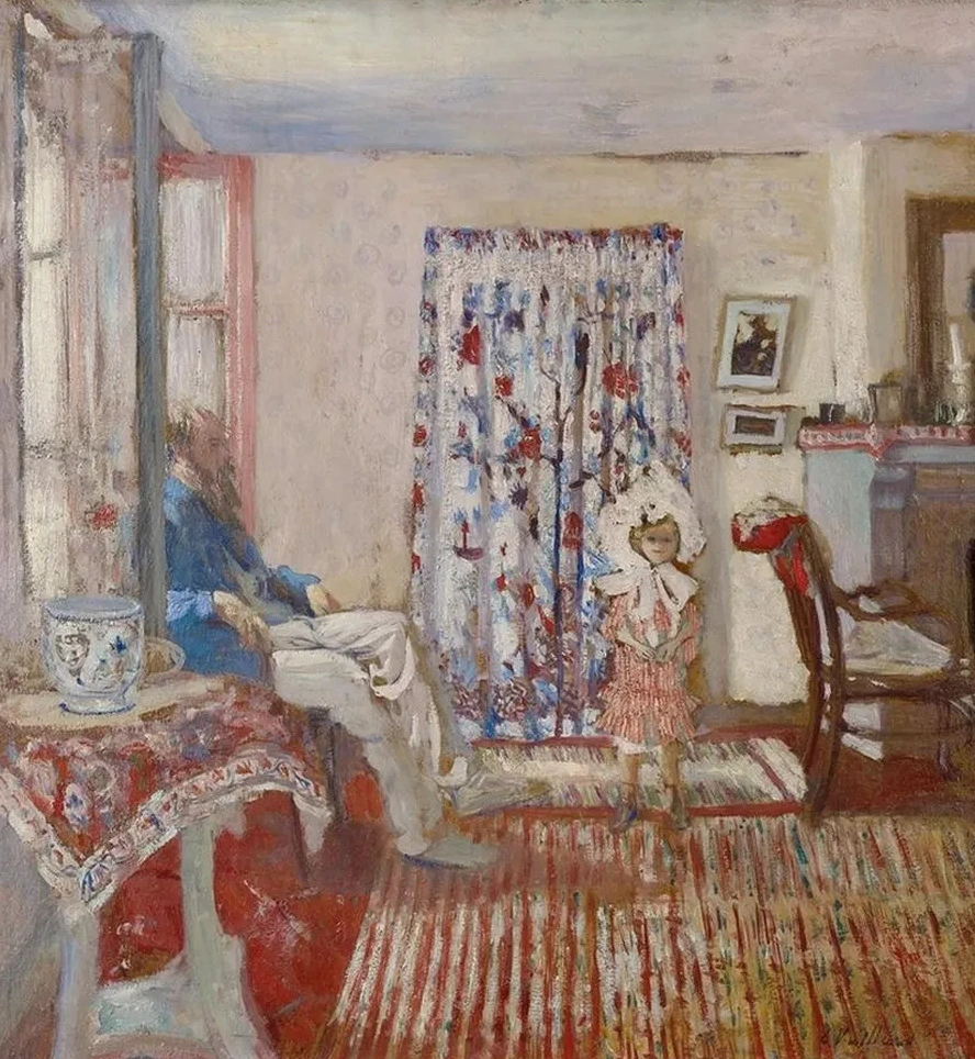 Le peintre Ker - Xavier Roussel et sa fille (The Painter Ker - Xavier Roussel and His Daughter)