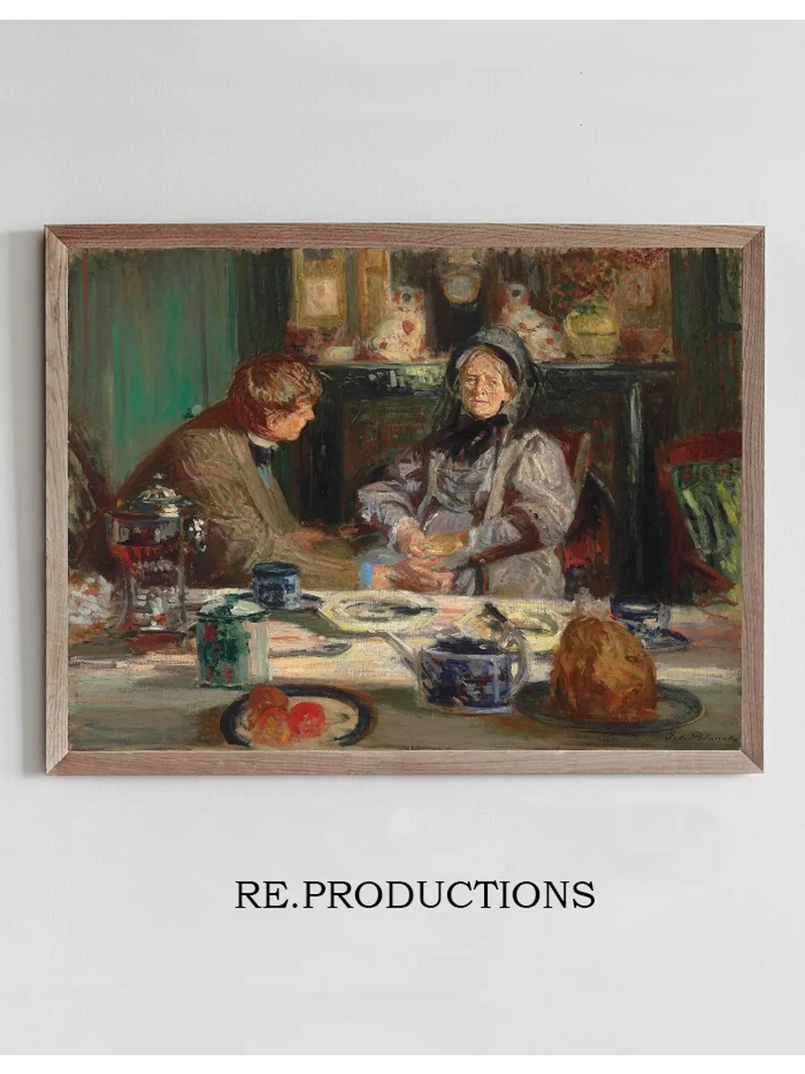 Le Peintre Sickert et Sa M Re, Petit - D Jeuner Neuville