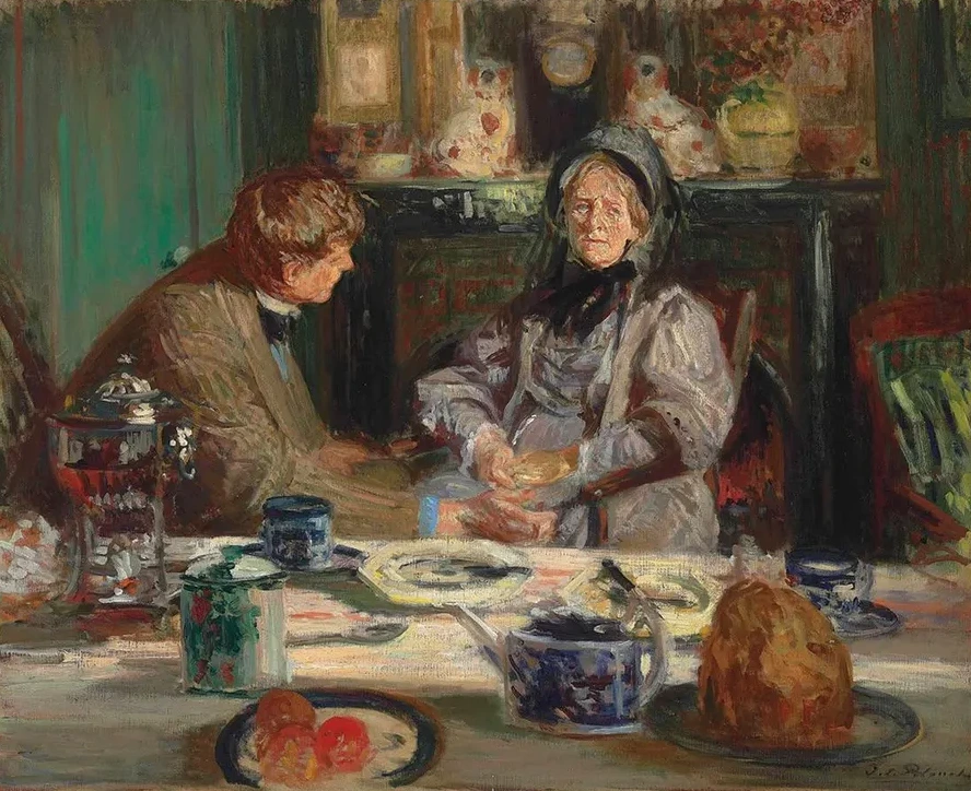 Le Peintre Sickert et Sa M Re, Petit - D Jeuner Neuville