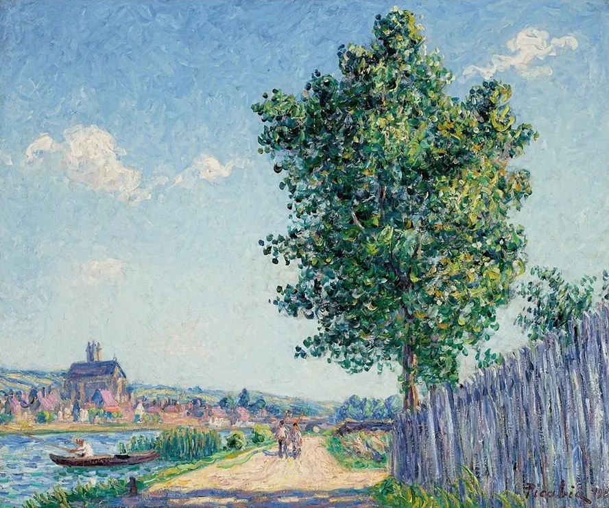Le Peuplier, Effet de Soleil, Villeneuve - Sur - Yonne