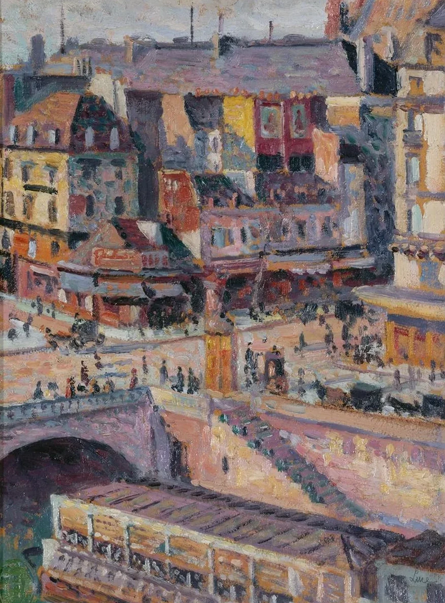 Le Pont Saint - Michel et le Quai Des Orf Vres