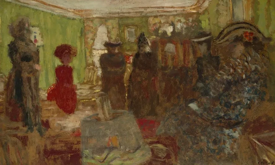 Le salon des Hessels, Rue de Rivoli