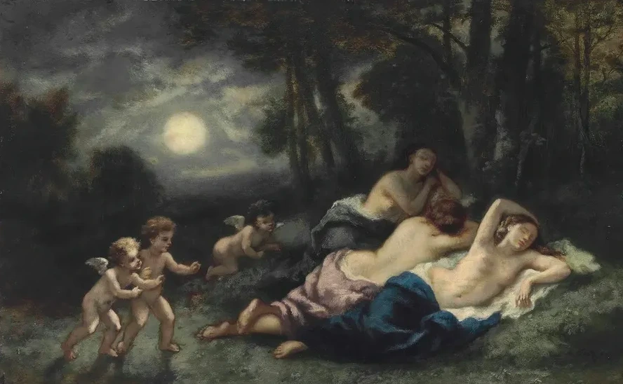 Le Sommeil Des Nymphes, la Nuit