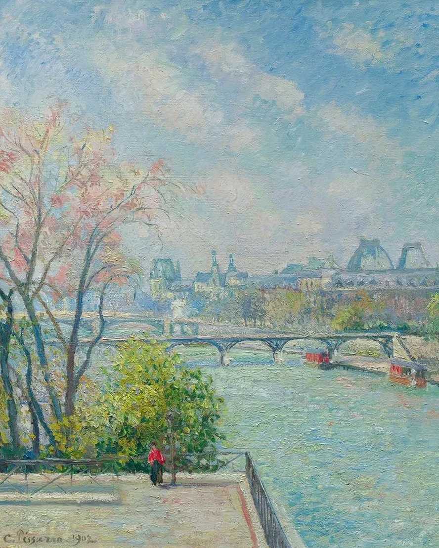 LeLouvre, Matin, Printemps