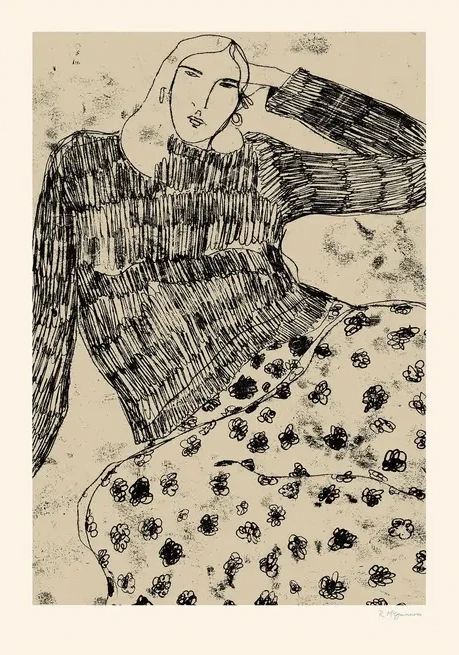 Leaning Woman