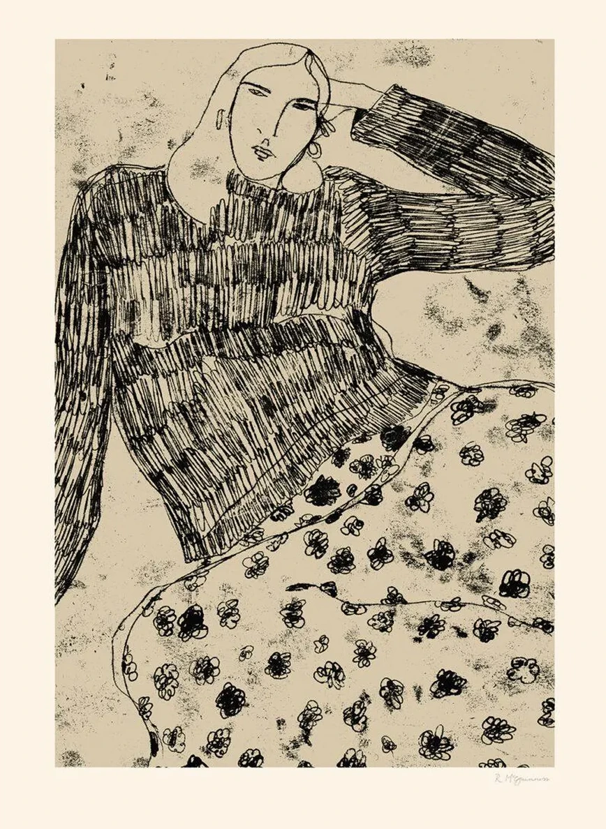 Leaning Woman