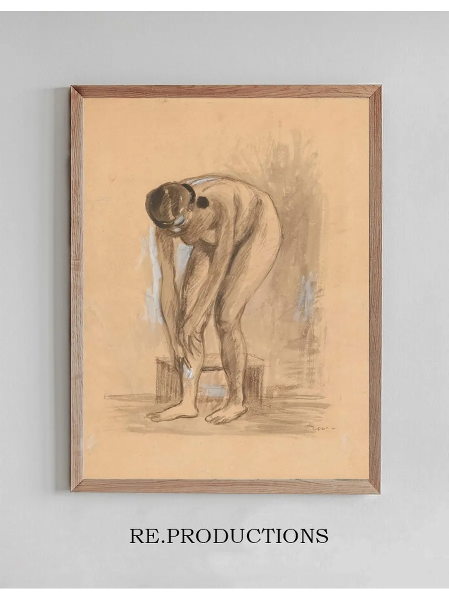 Leaning nude, I