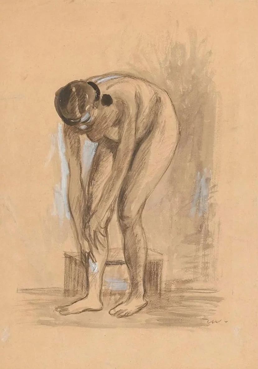 Leaning nude, I