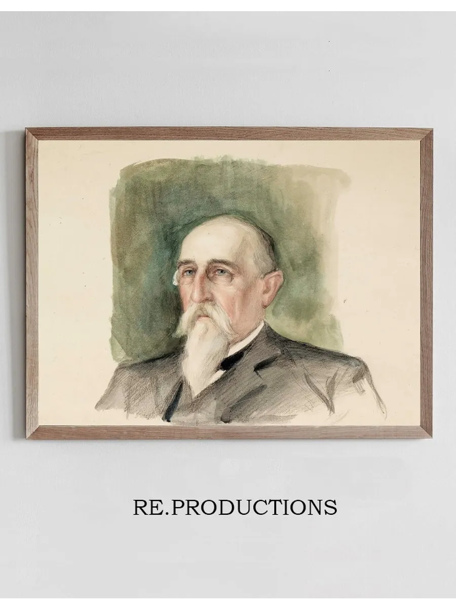 Leo Mechelin, Portrait Study