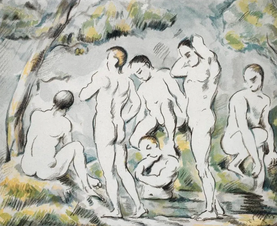 Les Baigneurs Petite Planche