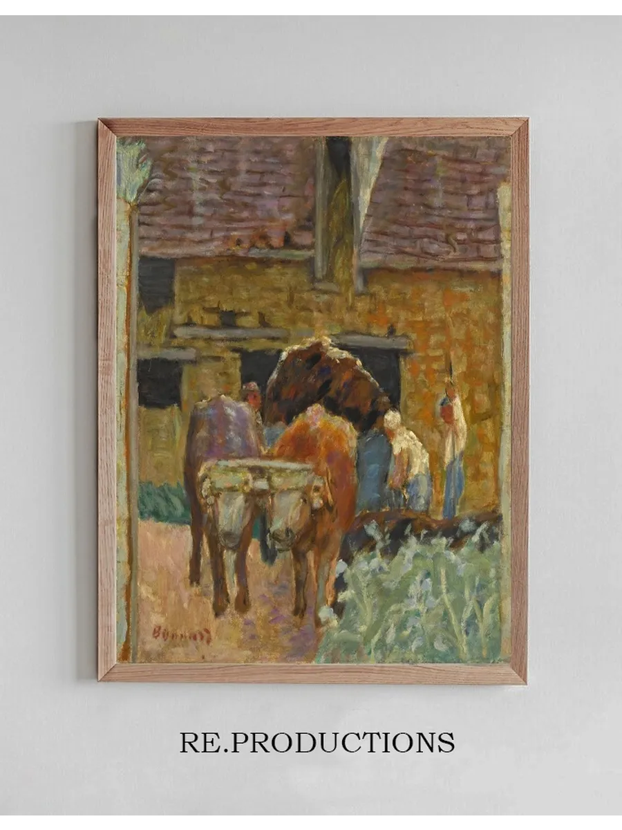 Les Deux Boeufs et la Ferme