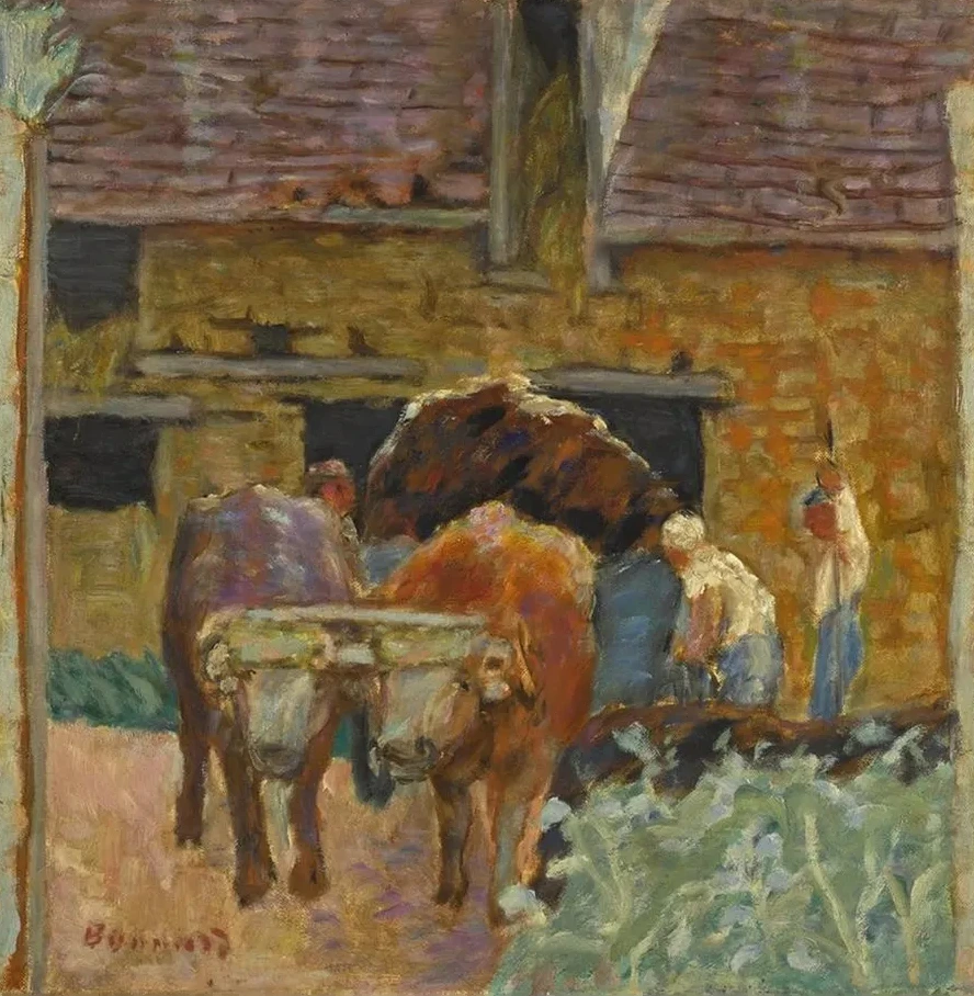 Les Deux Boeufs et la Ferme