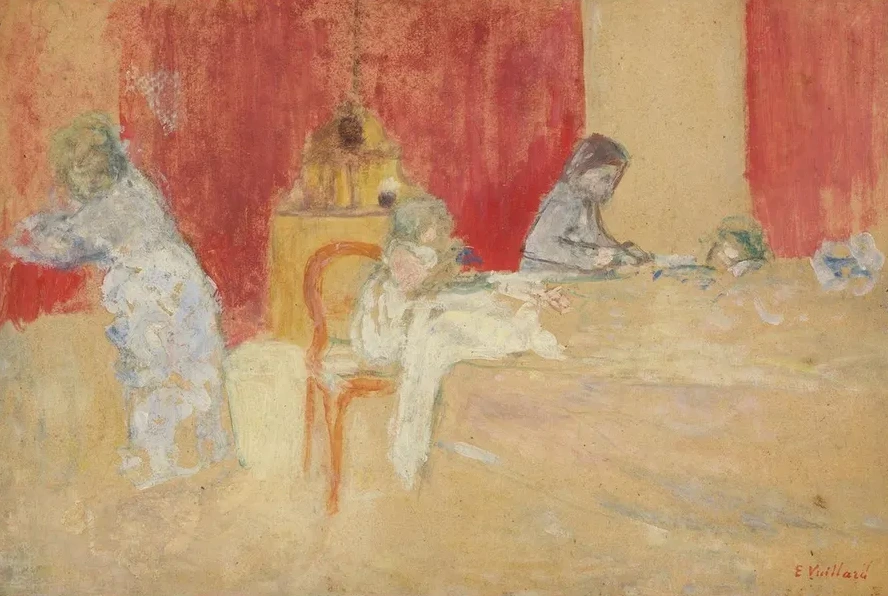 Les Enfants Roussel table