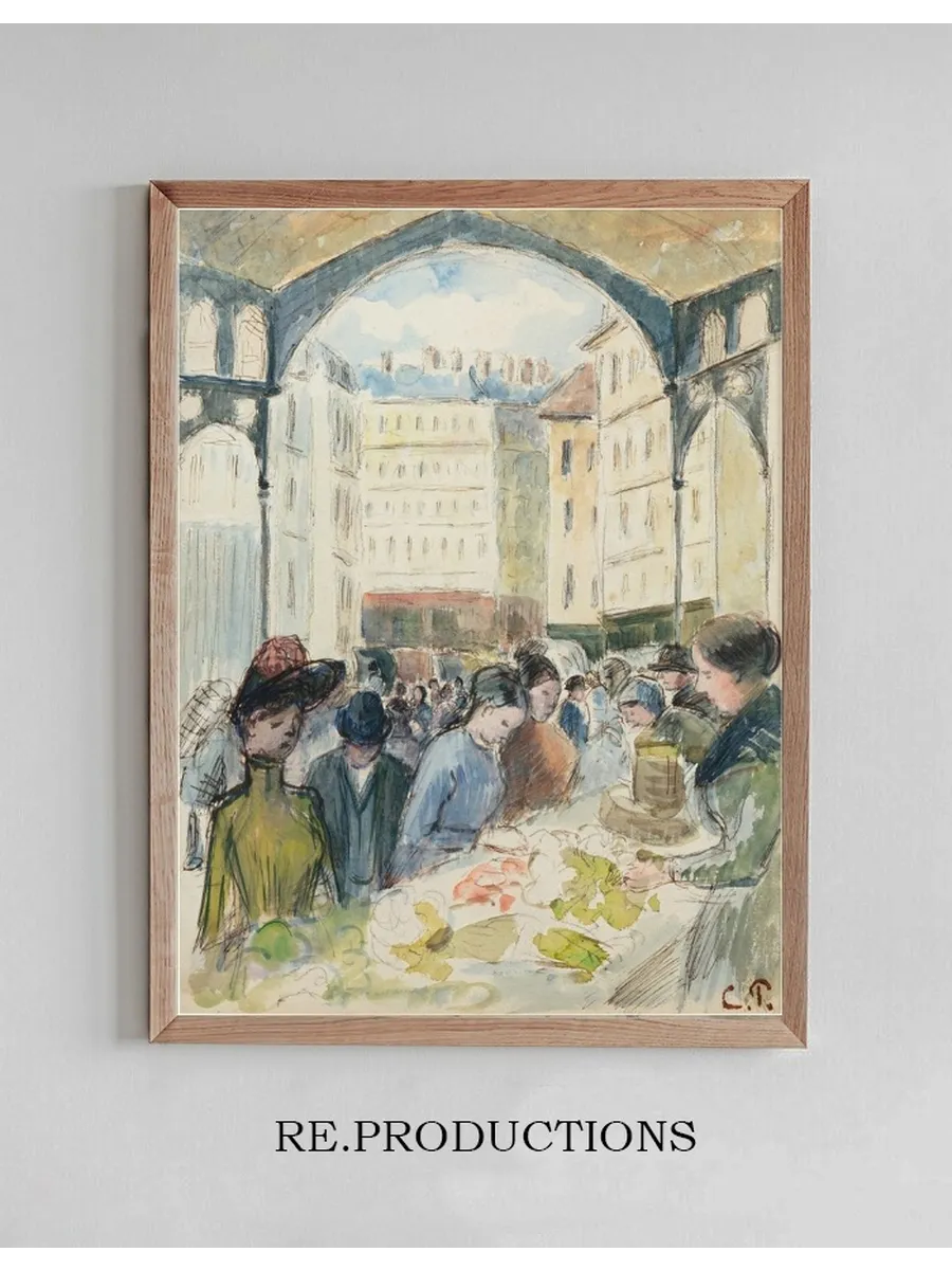 Les Halles Centrales le March Aux L Gumes