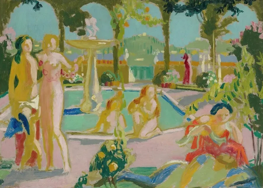 Les Jardins D armide, Esquisse