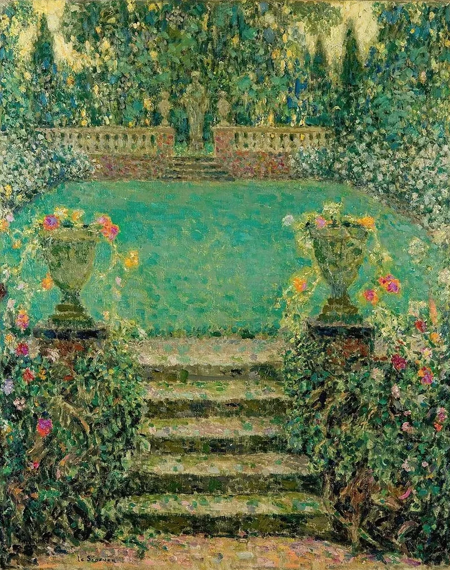 Les Marches Du Jardin, Gerberoy