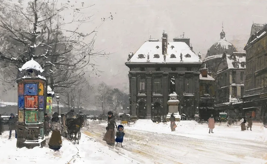 Les Quais De La Seine (L hiver)