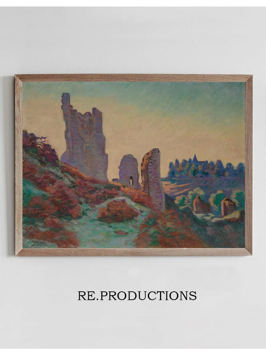 Les Ruines Du Ch teau De Crozant