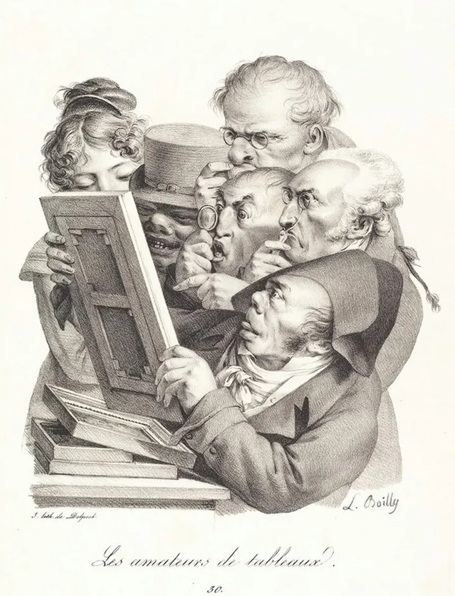 Les Amateurs de Tableaux (the Picture Enthusiasts)
