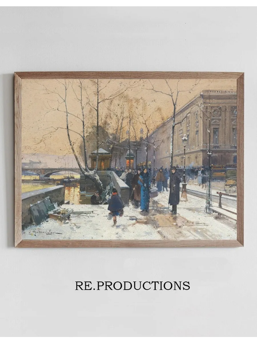 Les Bords de la Seine Pr's de Ch Telet