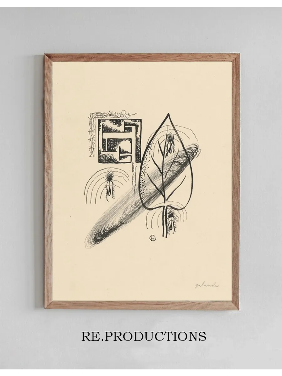 Letters from the Series Poems in Drawings