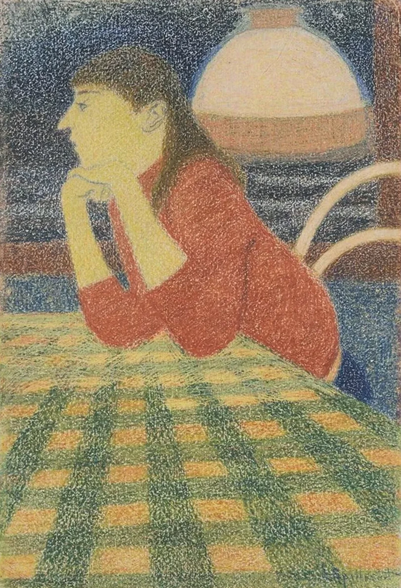 Leunende Vrouw