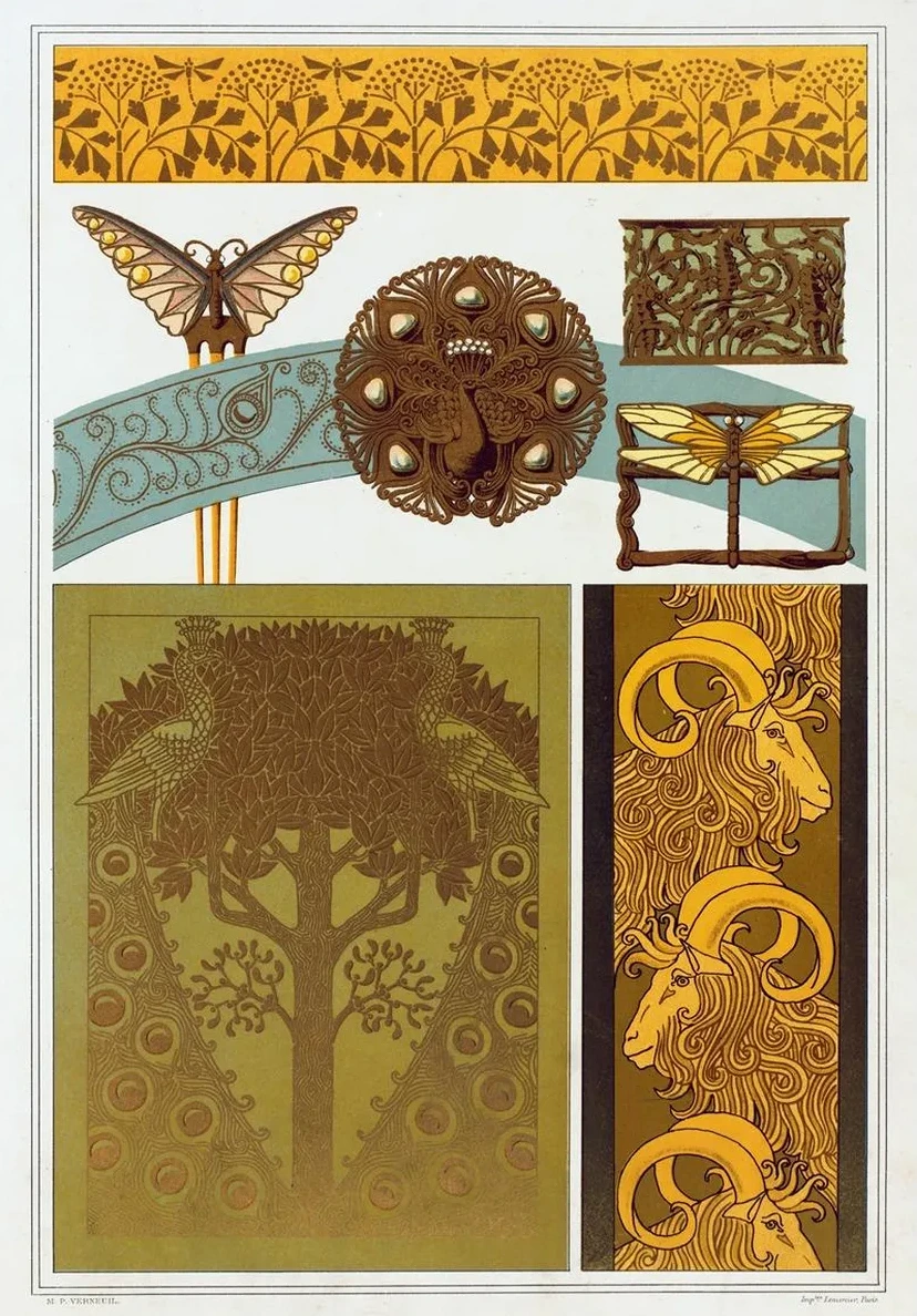 Libellules, Fer Dorer Papillon, Paon, Hippocampes et Libellule, Bijoux Paons, Fer Dorer Ch Vres, Bordure