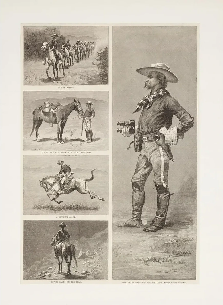 Lieutenant Johnson and the Tenth United States Cavalry in Arizona