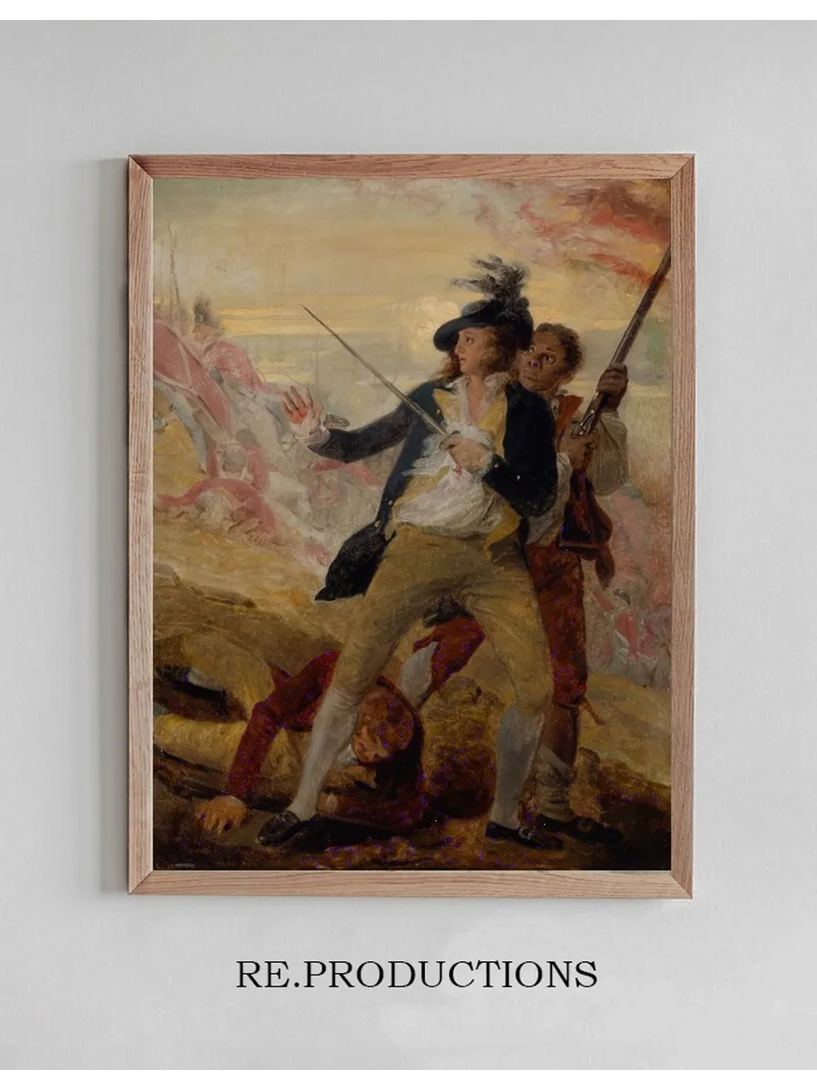 Lieutenant Thomas Grosvenor and Servant