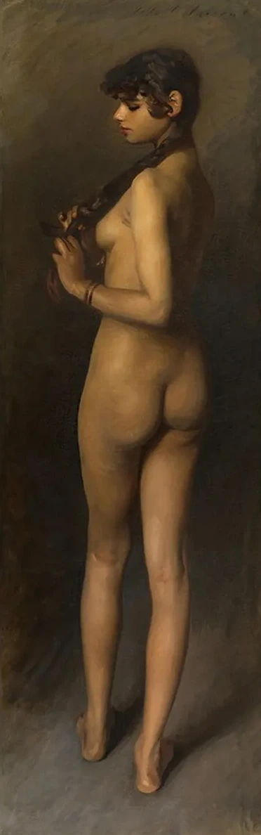 Life Study (Study of an Egyptian Girl)
