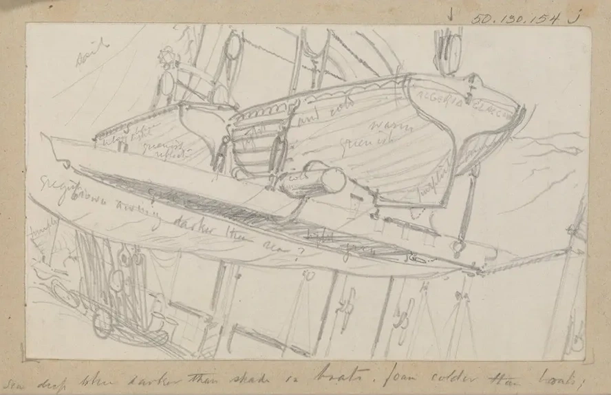 Lifeboats on Davits