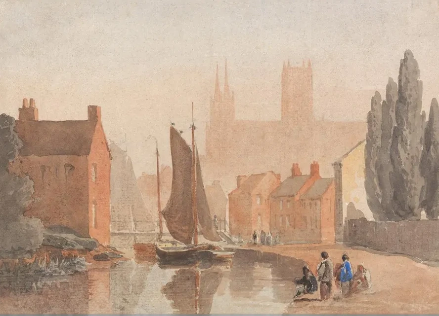 Lincoln Cathedral from Brayford Pool